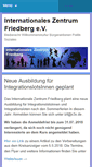 Mobile Screenshot of internationales-zentrum-friedberg.de